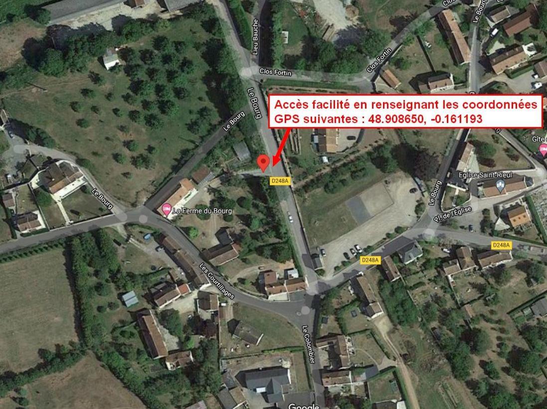 Bed and Breakfast La Ferme Du Bourg Eraines Екстер'єр фото